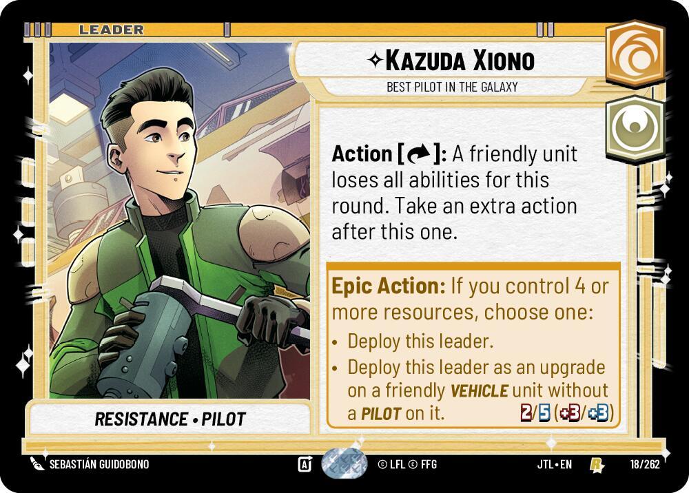 Kazuda Xiono - Best Pilot in the Galaxy - Jump to Lightspeed (JTL)