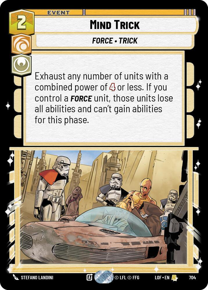 Mind Trick (Foil) - Legends of the Force (LOF)