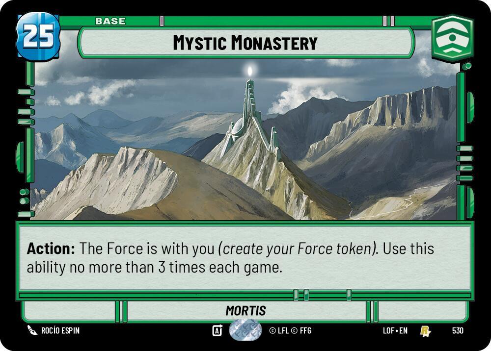 Mystic Monastery (Foil) - Legends of the Force (LOF)