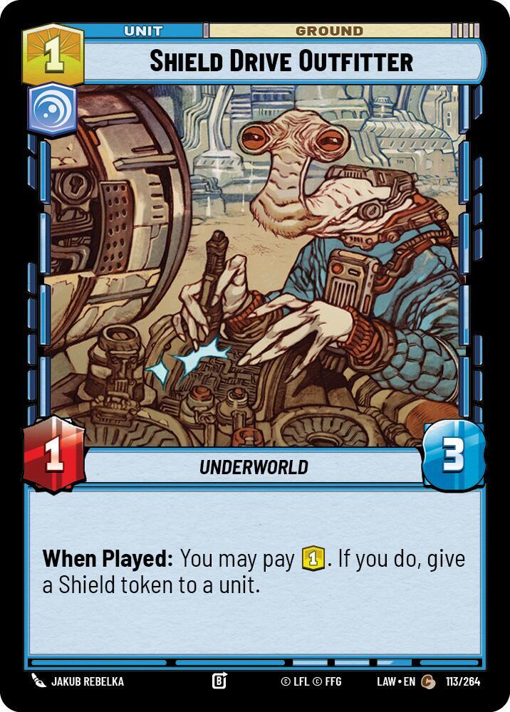 Shield Drive Outfitter - A Lawless Time (LAW)