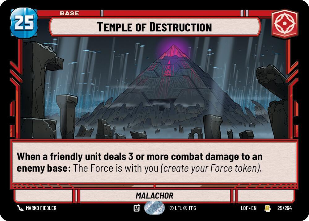 Temple of Destruction - Legends of the Force (LOF)