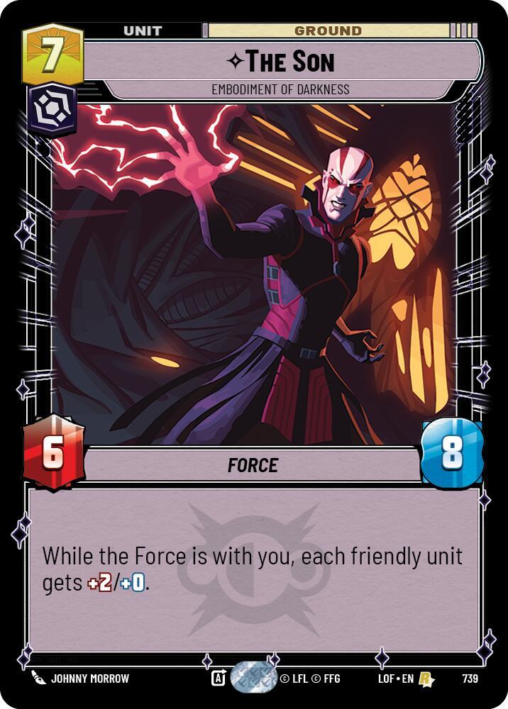The Son - Embodiment of Darkness (Foil) - Legends of the Force (LOF)