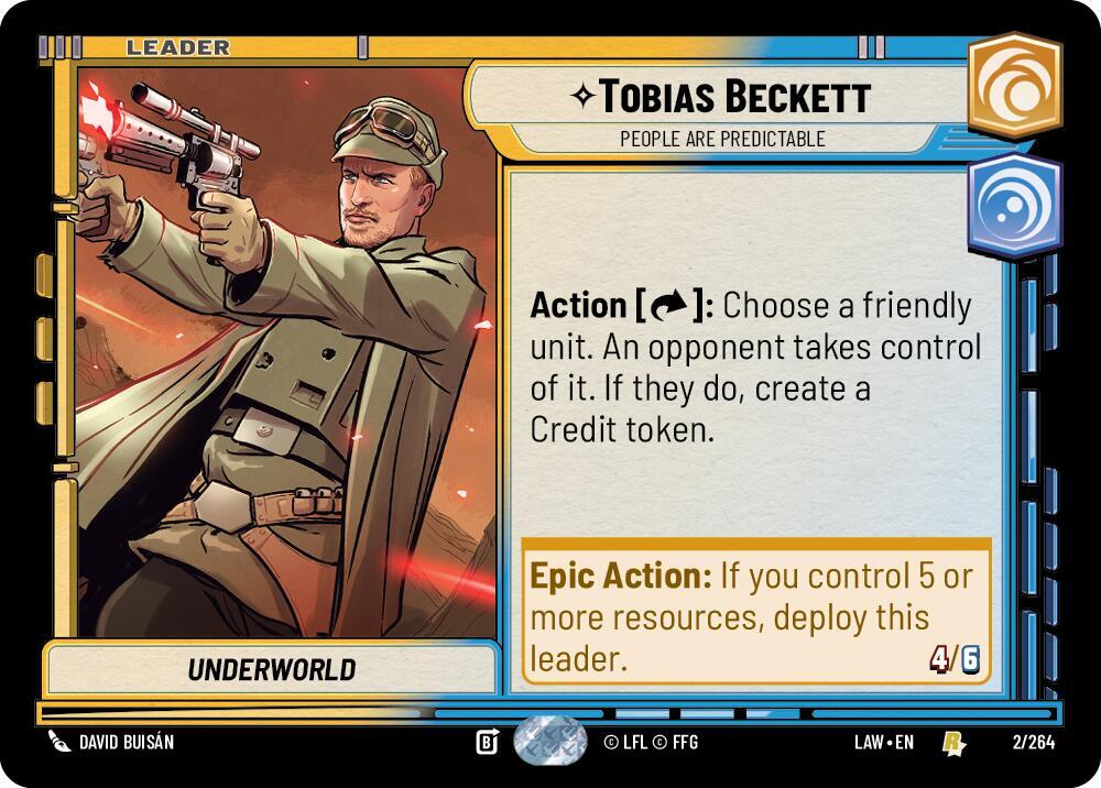 Tobias Beckett - People are Predictable - A Lawless Time (LAW)