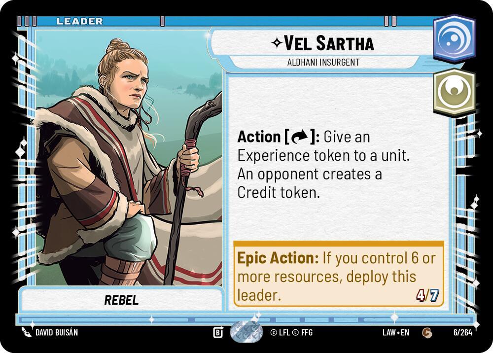 Vel Sartha - Aldhani Insurgent - A Lawless Time (LAW)