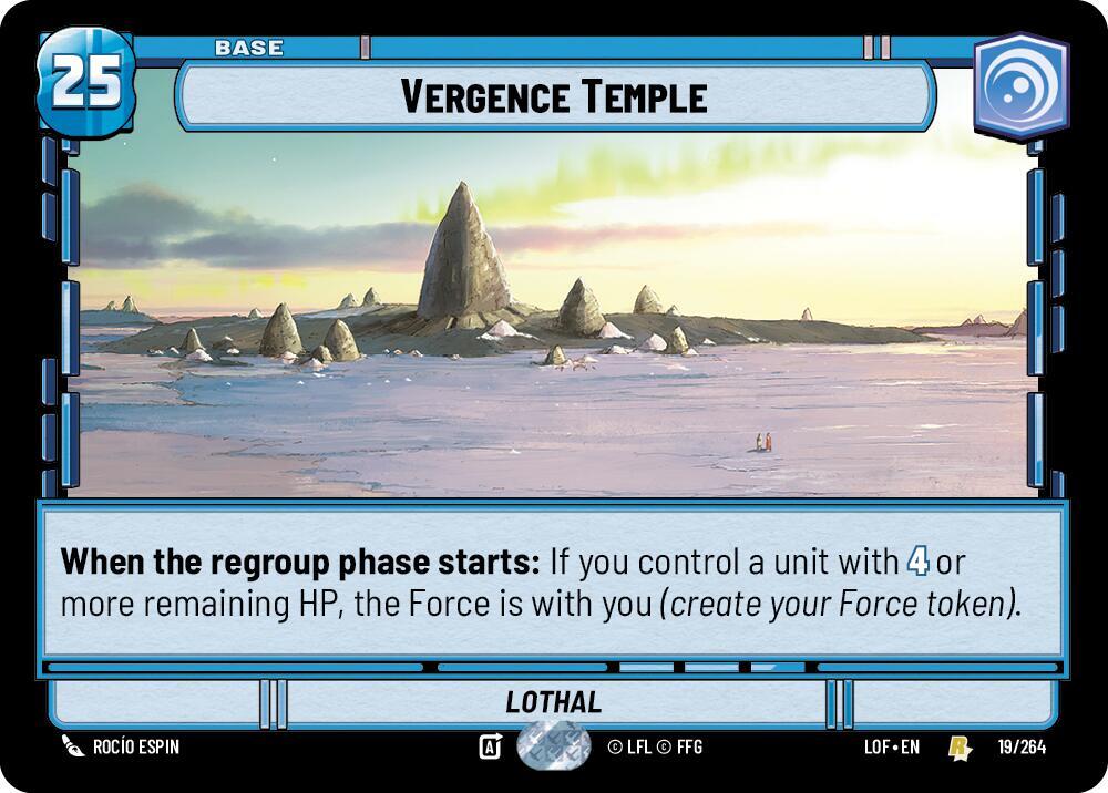 Vergence Temple - Legends of the Force (LOF)