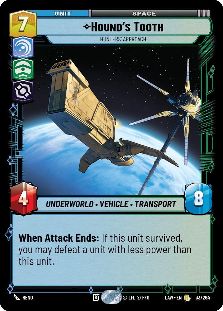 Hound's Tooth - Hunters' Approach - A Lawless Time (LAW)