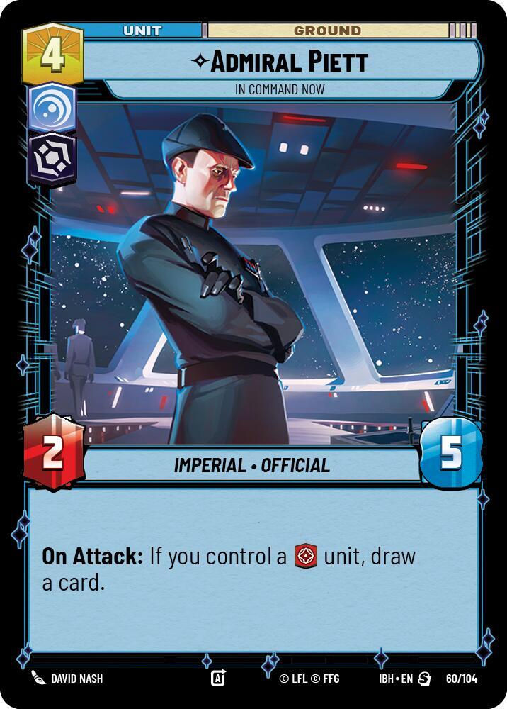 Admiral Piett - In Command Now - Intro Battle: Hoth (IBH)