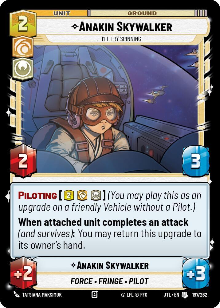 Anakin Skywalker - I'll Try Spinning - Jump to Lightspeed (JTL)
