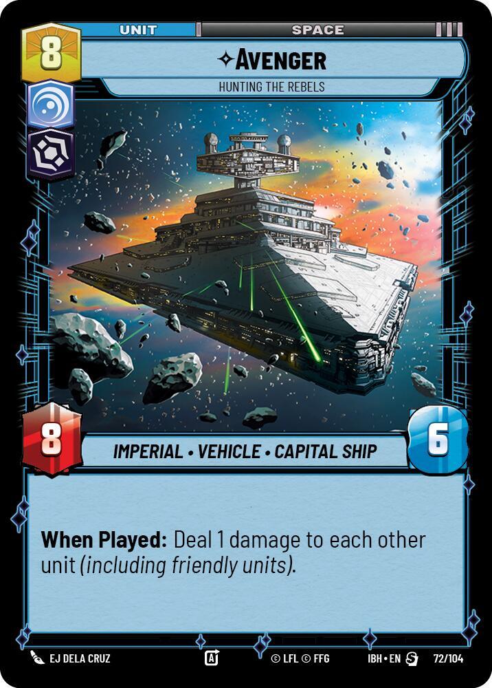Avenger - Hunting the Rebels - Intro Battle: Hoth (IBH)