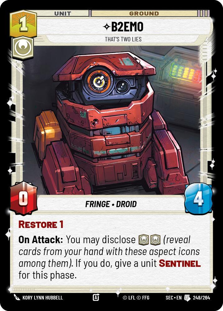 B2EMO - That's Two Lies - Secrets of Power (SEC)