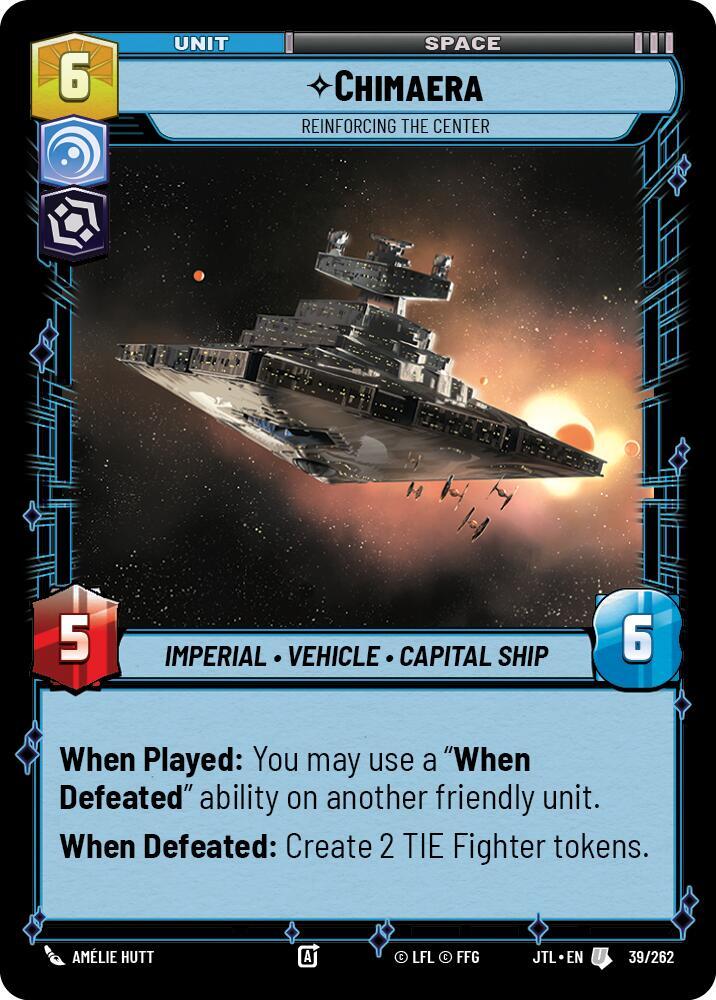 Chimaera - Reinforcing the Center - Jump to Lightspeed (JTL)
