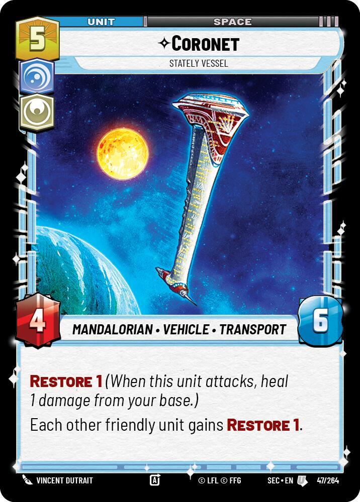Coronet - Stately Vessel - Secrets of Power (SEC)