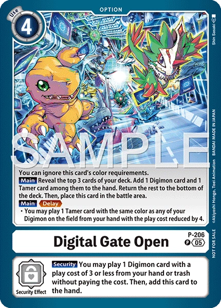 Digital Gate Open (P-206)