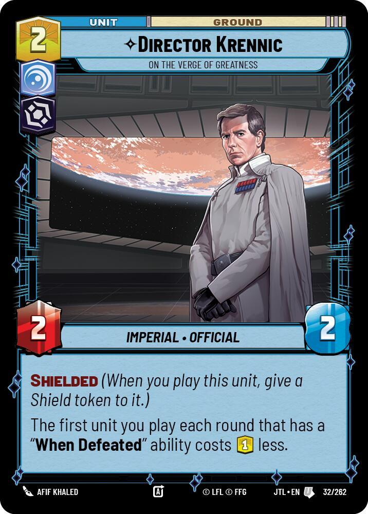 Director Krennic - On the Verge of Greatness - Jump to Lightspeed (JTL)