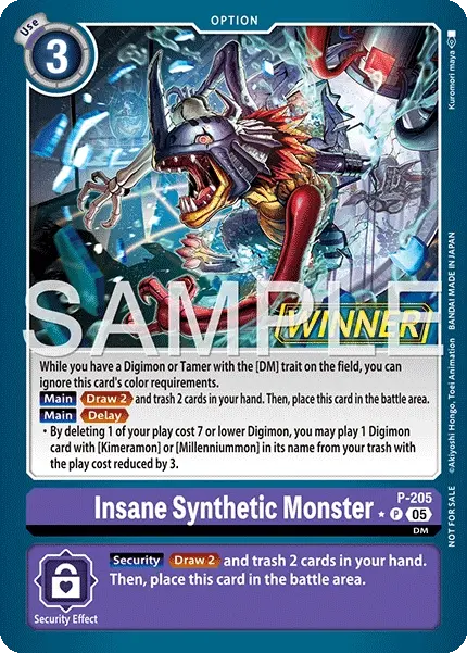 Insane Synthetic Monster(Official Tournament Pack Vol.4 | Winner Pack)