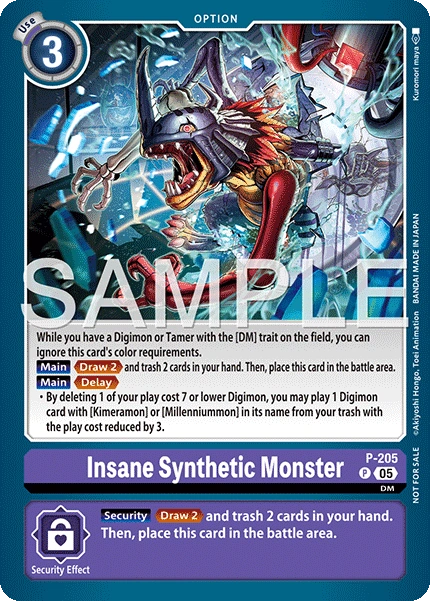 Insane Synthetic Monster (P-205)