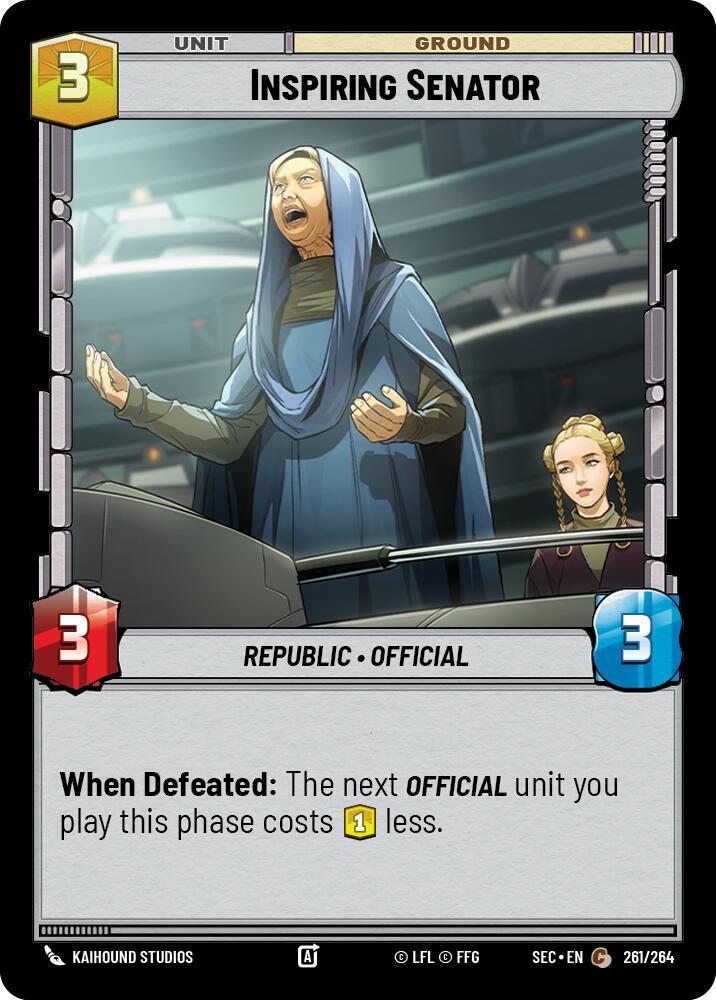 Inspiring Senator - Secrets of Power (SEC)