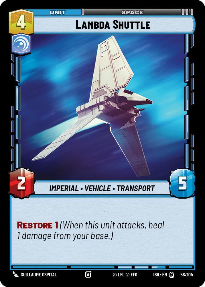 Lambda Shuttle - Intro Battle: Hoth (IBH)