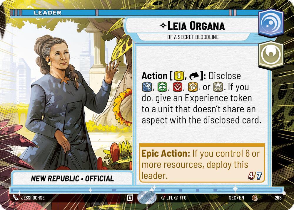 Leia Organa - Of A Secret Bloodline (Hyperspace) - Secrets of Power (SEC)