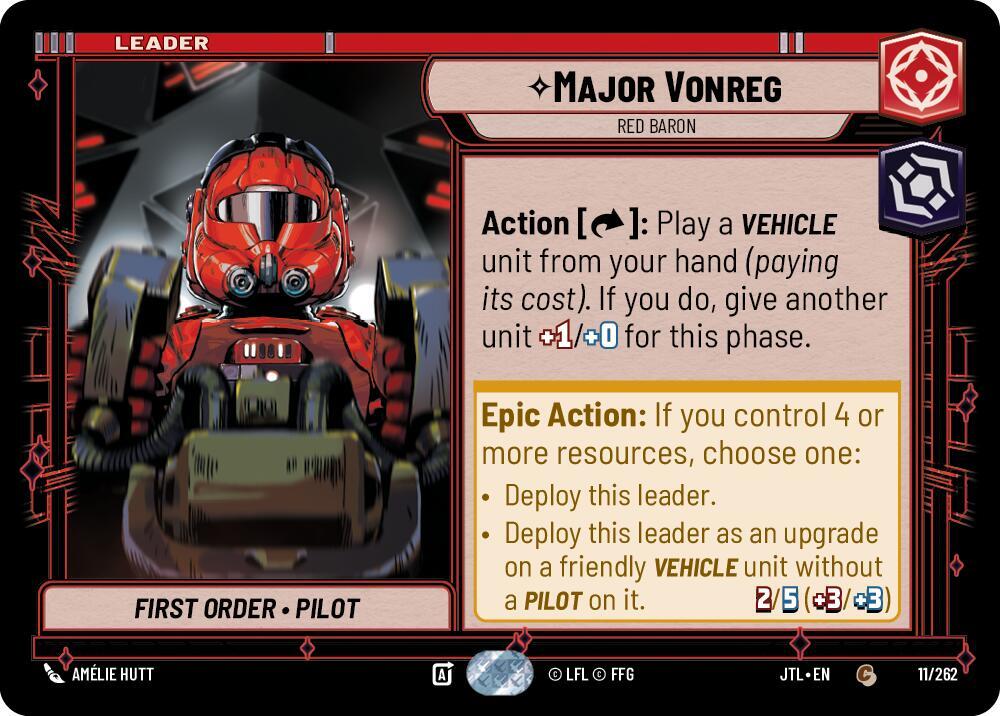 Major Vonreg - Red Baron - Jump to Lightspeed (JTL)