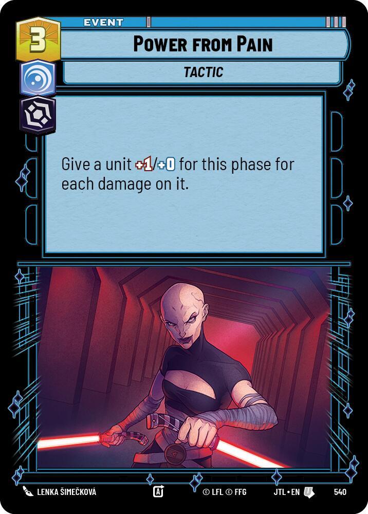 Power from Pain (Foil) - Jump to Lightspeed (JTL)