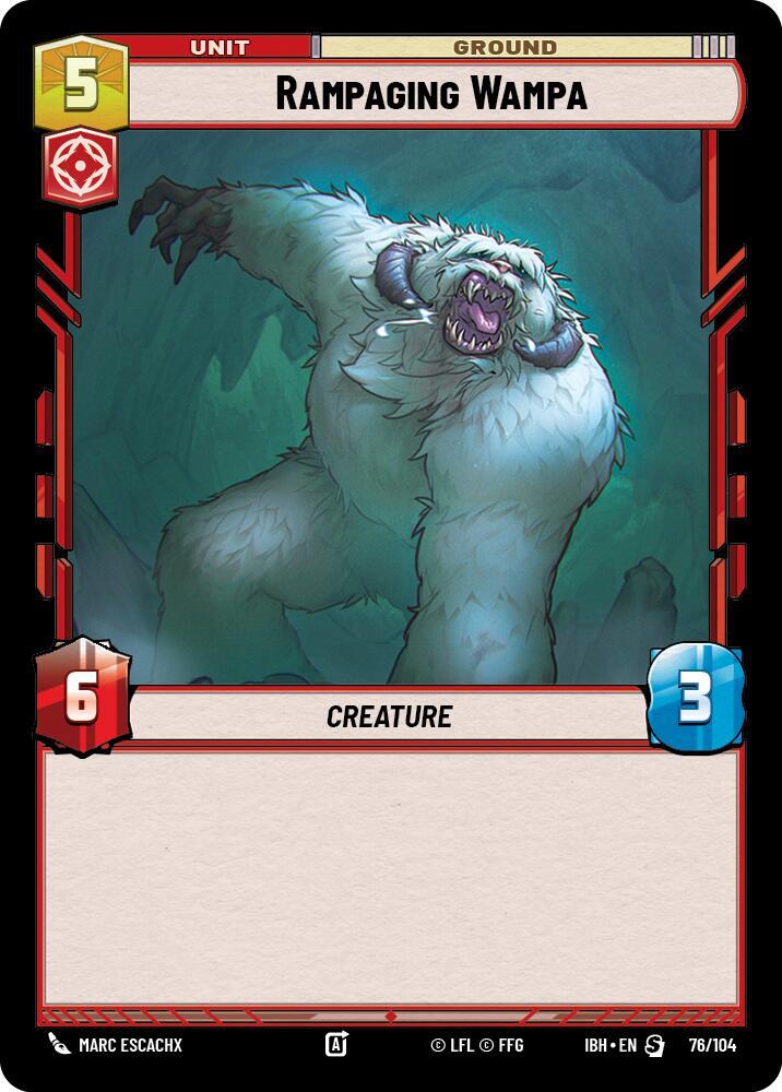 Rampaging Wampa - Intro Battle: Hoth (IBH)