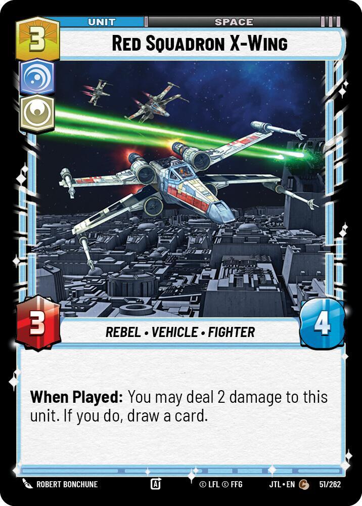 Red Squadron X-Wing - Jump to Lightspeed (JTL)