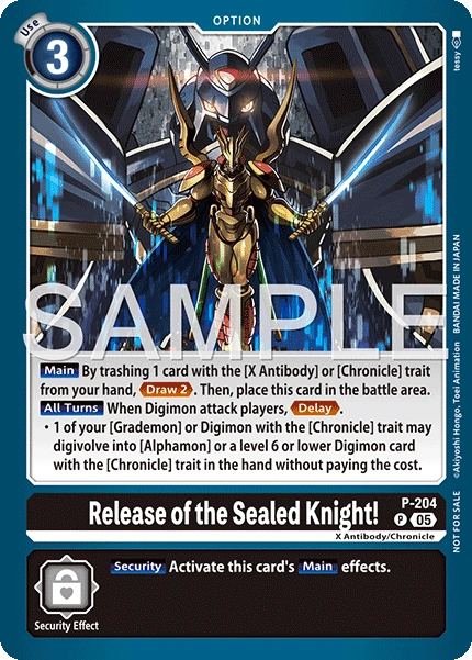 Release of the Sealed Knight! (P-204)