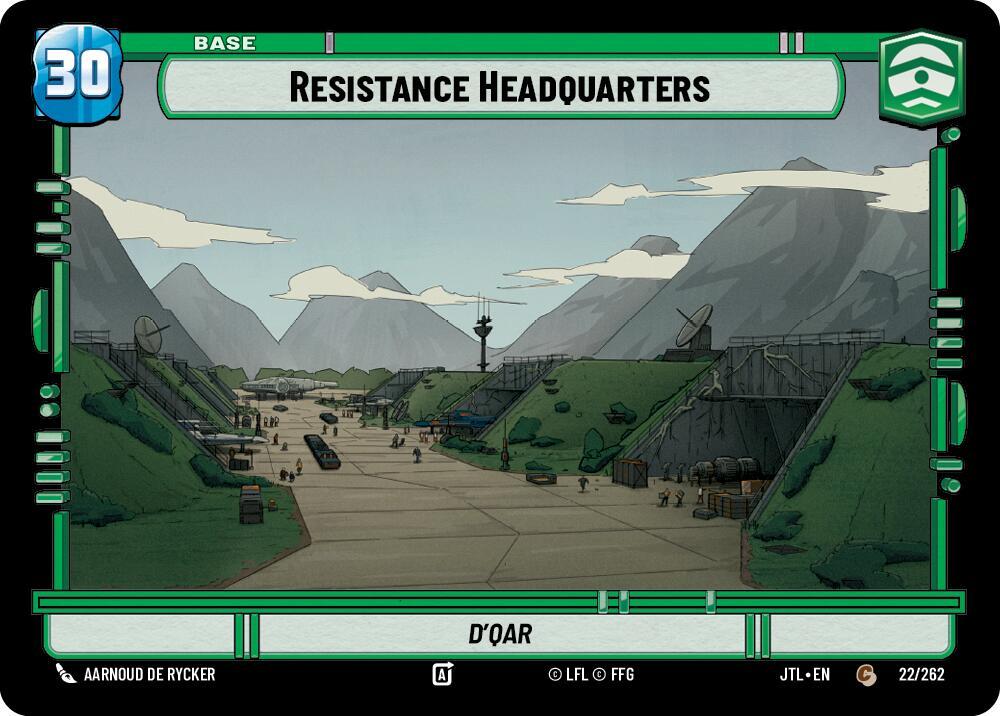 Resistance Headquarters - Jump to Lightspeed (JTL)