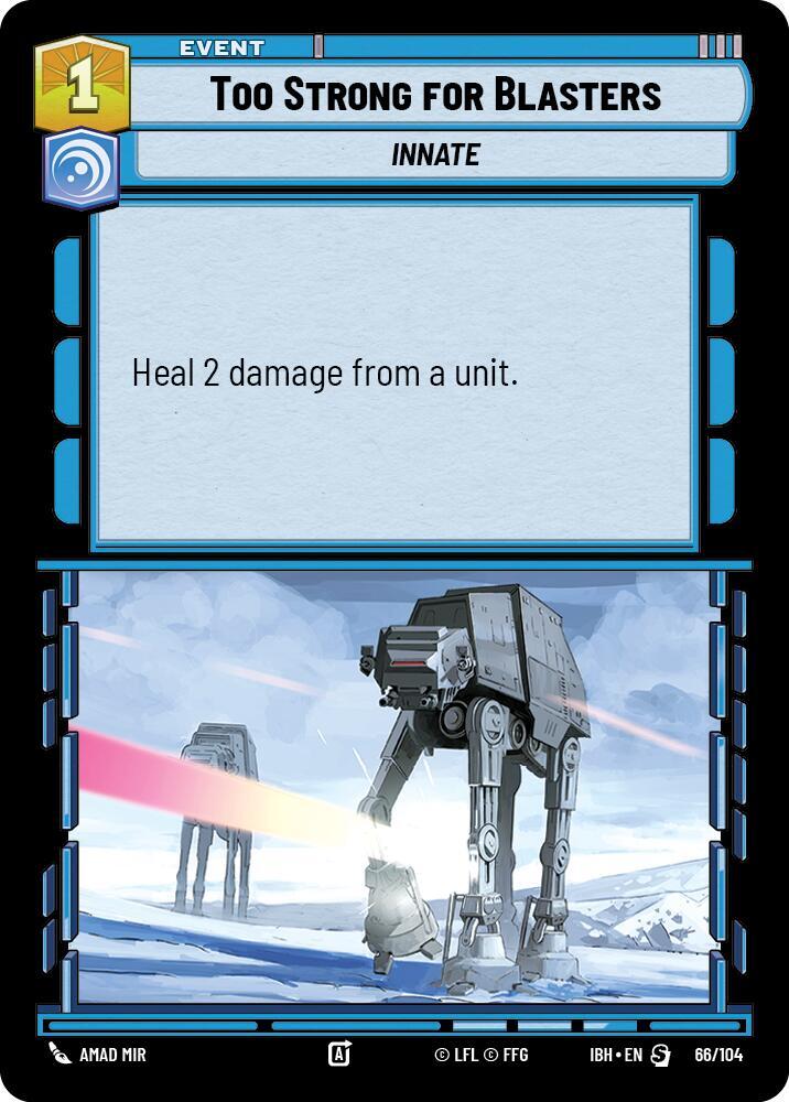 Too Strong for Blasters - Intro Battle: Hoth (IBH)