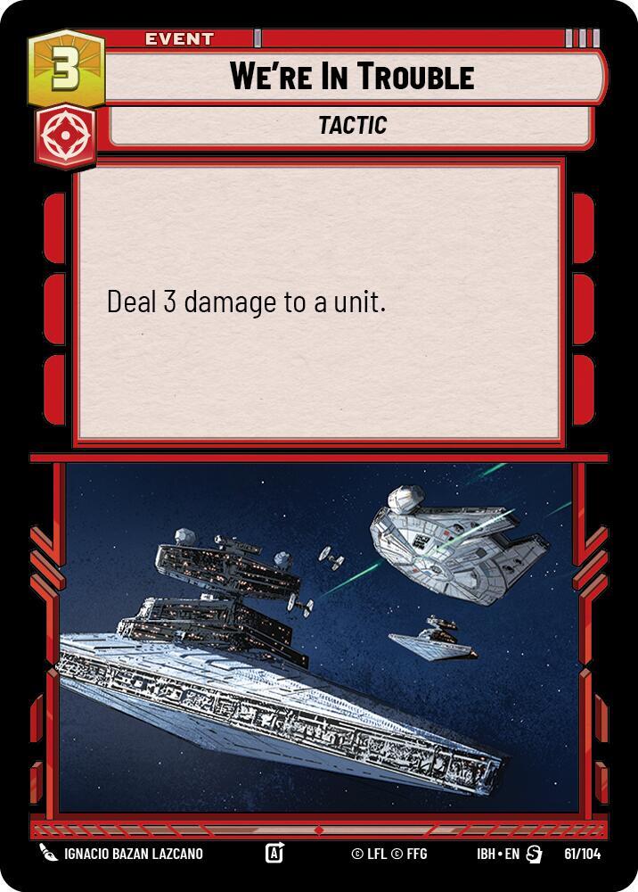 We're In Trouble - Intro Battle: Hoth (IBH)