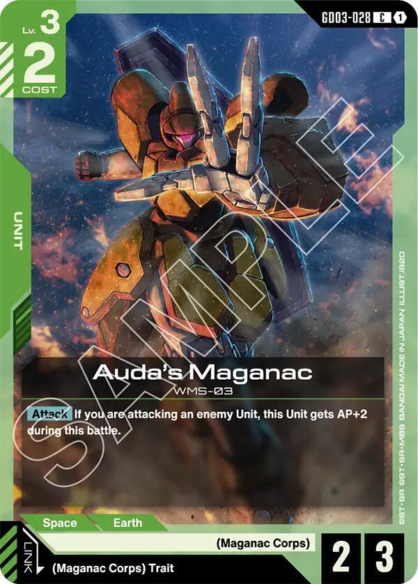 Auda's Maganac - Steel Requiem (GD03)
