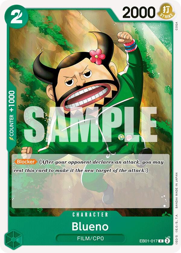 Blueno (017) - Extra Booster: Memorial Collection (EB-01)