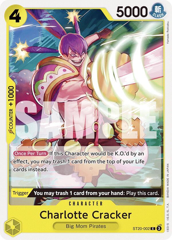 Charlotte Cracker - Starter Deck 20: YELLOW Charlotte Katakuri (ST-20)