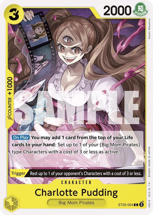 Charlotte Pudding (ST20-004) - Starter Deck 20: YELLOW Charlotte Katakuri (ST-20)