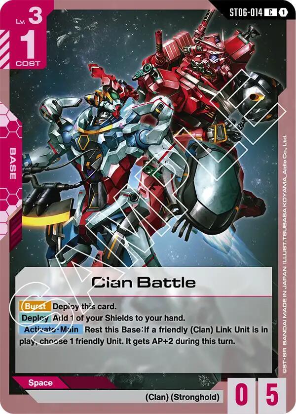 Clan Battle - Starter Deck 06: Clan Unity (ST06)