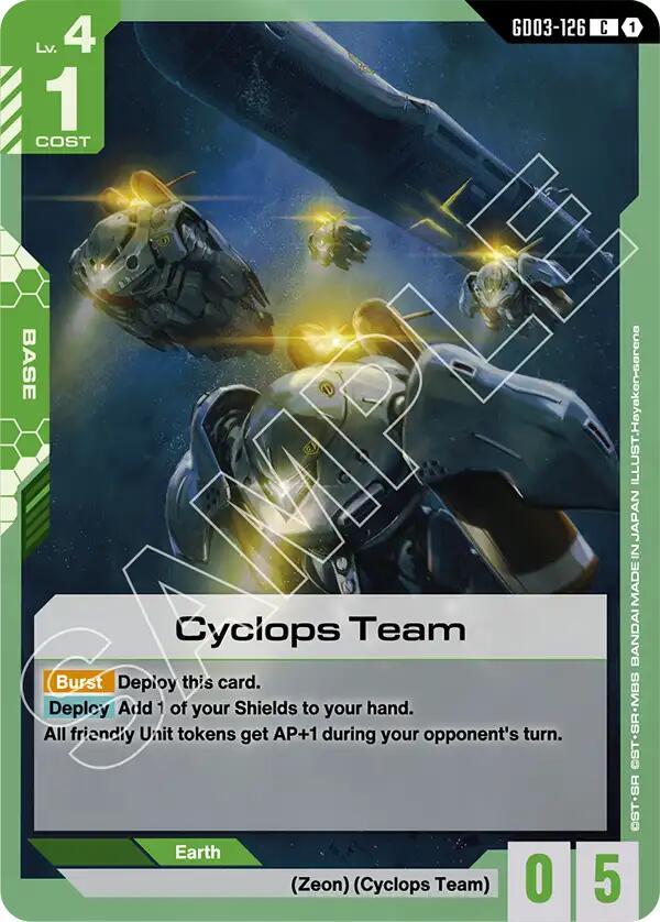 Cyclops Team - Steel Requiem (GD03)