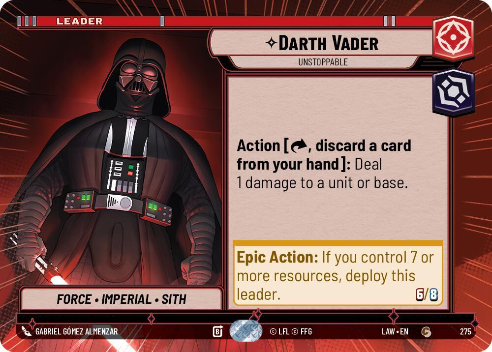 Darth Vader - Unstoppable (Hyperspace) - A Lawless Time (LAW)