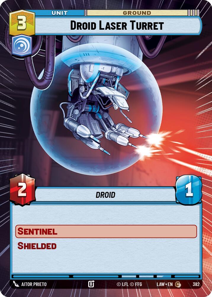 Droid Laser Turret (Hyperspace) - A Lawless Time (LAW)