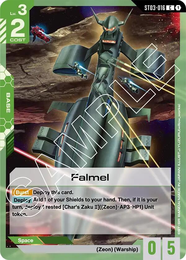 Falmel - Starter Deck 03: Zeon's Rush (ST03)