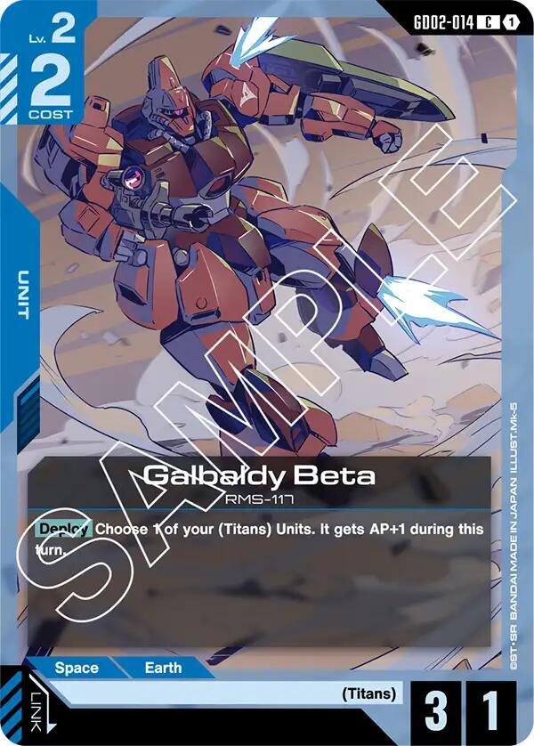 Galbaldy Beta - Dual Impact (GD02)
