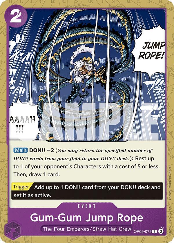Gum-Gum Jump Rope - Emperors in the New World (OP09)