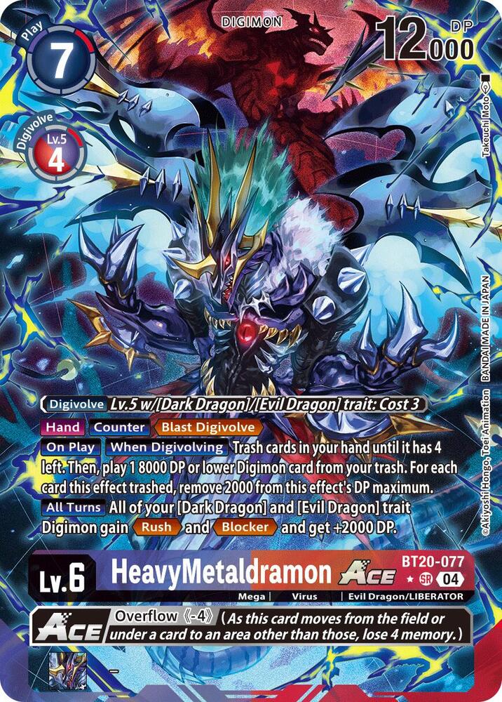 HeavyMetaldramon ACE (Alternate Art) - Release Special Booster 2.5 (BT19-20)