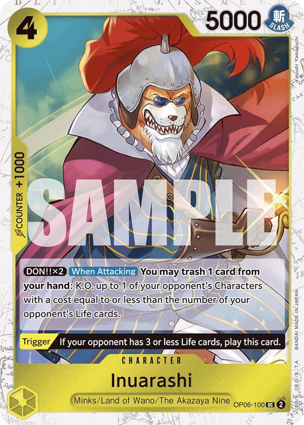 Inuarashi (Jolly Roger Foil) - Premium Booster -The Best- (PRB-01)