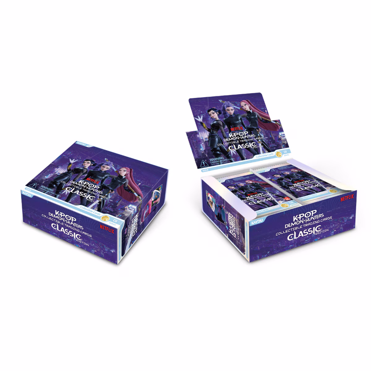 KPop Demon Hunters—Collectible Cards—Classic Edition Booster Box