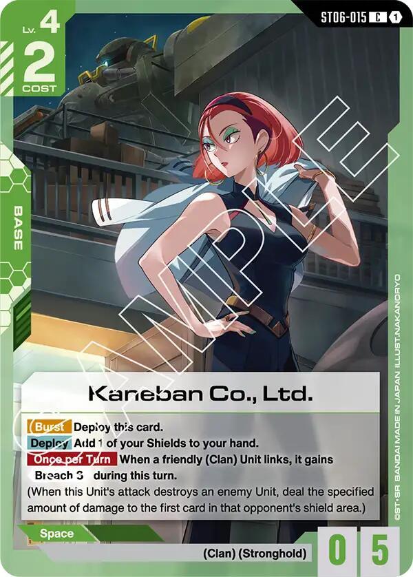 Kaneban Co., Ltd. - Starter Deck 06: Clan Unity (ST06)