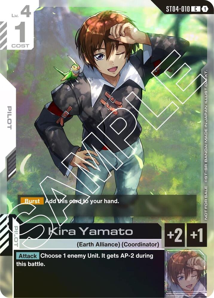 Kira Yamato (Launch Event) - Gundam Promotional Cards (GCG-PR)