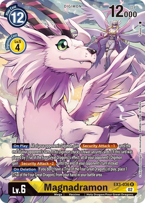 Magnadramon (Alternate Art) - Draconic Roar (EX-03)