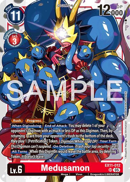 Medusamon - Dawn of Liberator (EX-11)
