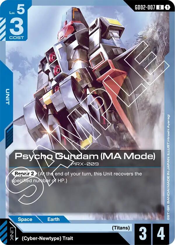Psycho Gundam (MA Mode) - Dual Impact (GD02)